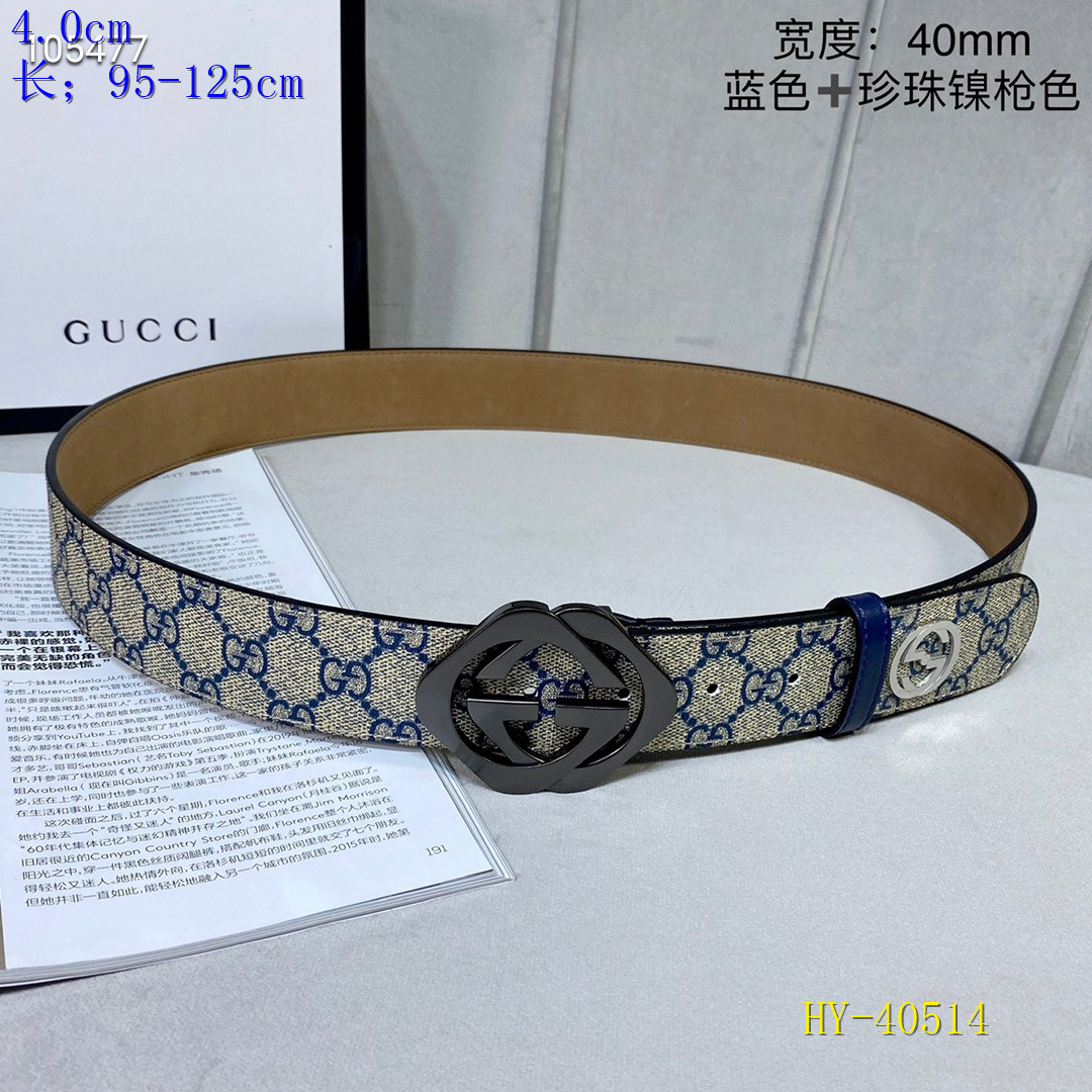 Gucci Belts 4.0CM Width 138
